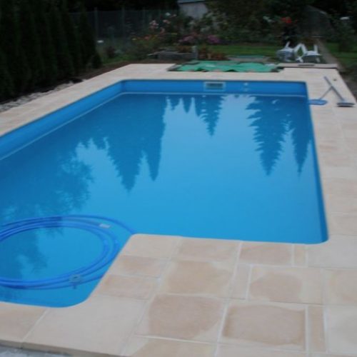 Bazény z těžké fólie – technologický postup