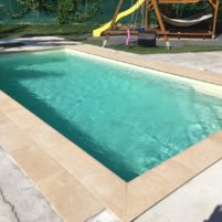 Pools von schweren Folie